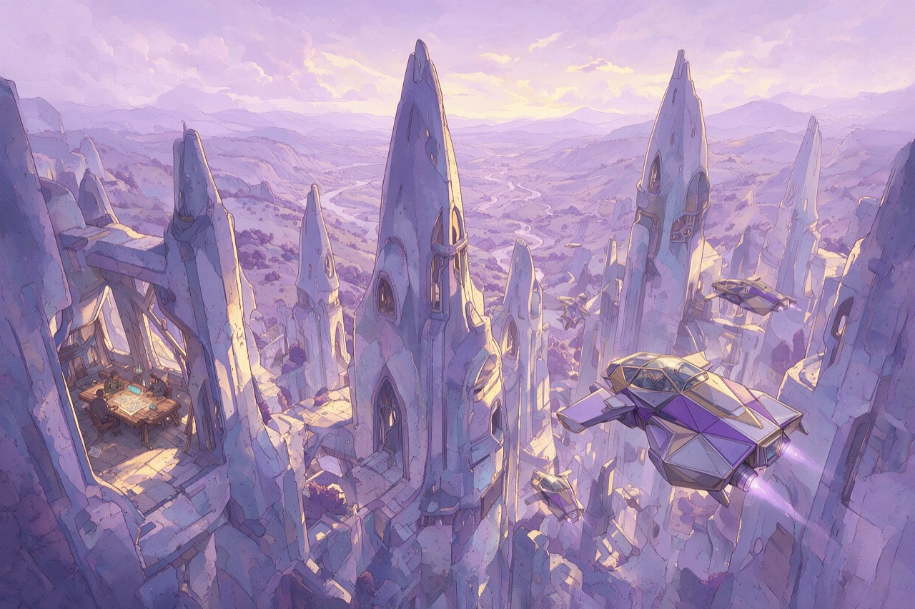 Purple tones
